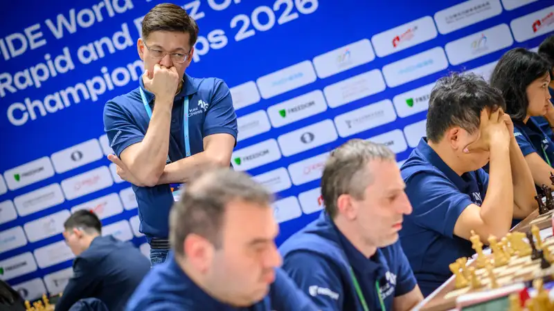 Казахстанские шахматисты выиграли "серебро" чемпионата мира в Гонконге