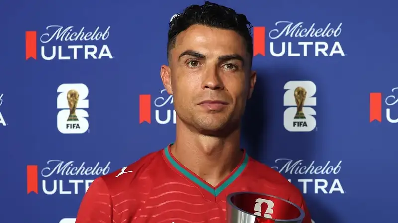 Криштиану Роналду во второй раз признан лучшим игроком матча на чемпионате мира 2026 года