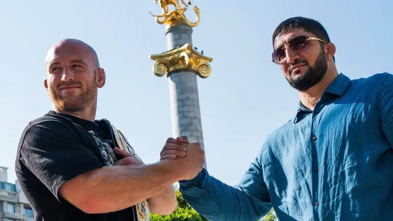 Кайл Снайдер и Абдулрашит Садулаев провели схватку на турнире RAF Georgia
