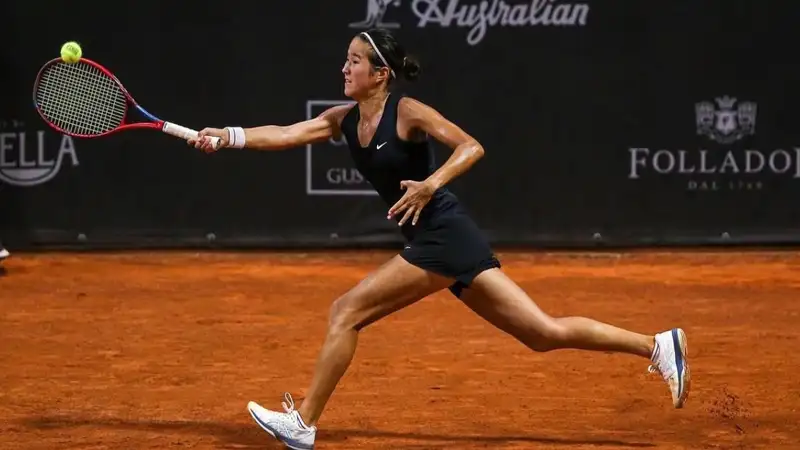 Жибек Куламбаева остановилась в шаге от титула на турнире WTA в Румынии