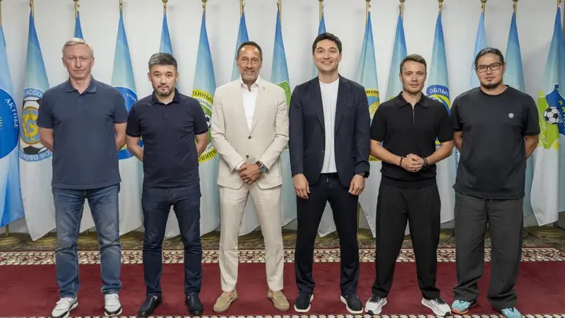 Новый тренерский штаб сборной Казахстана