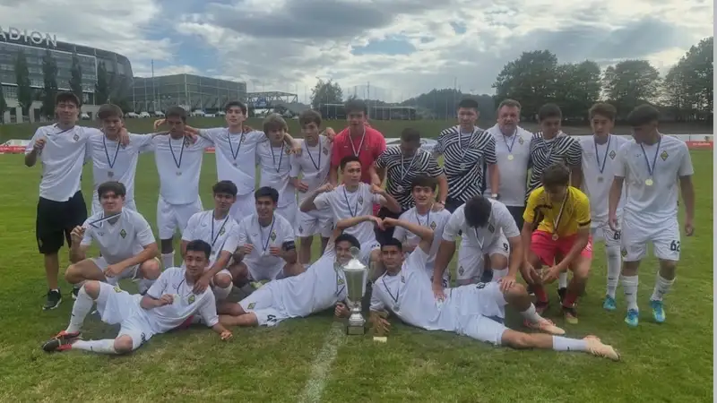 "Кайрат" U-17 обыграл "Бенфику" и взял трофей Inclusion Cup в Швейцарии