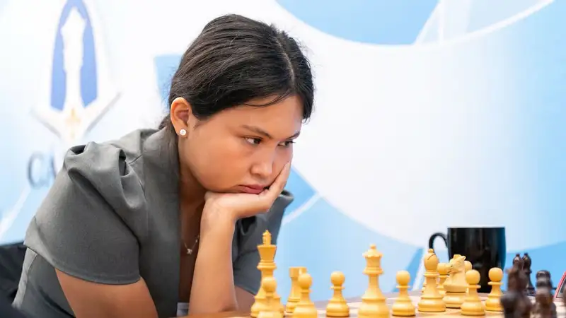 Бибисара Асаубаева на турнире Cairns Cup
