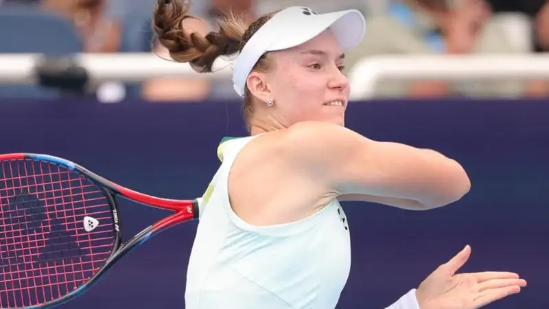 Елена Рыбакина осталась довольна своей игрой в матче за четвертьфинал Цинциннати   