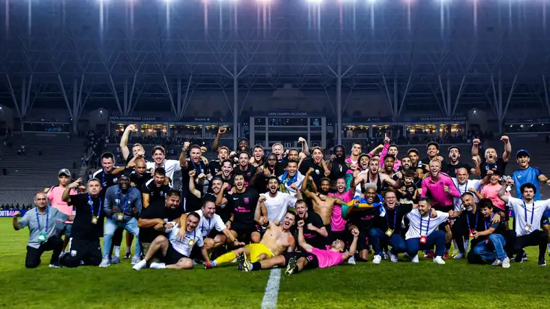 ФК "Сабах" после выхода в основной этап Лиги чемпионов
