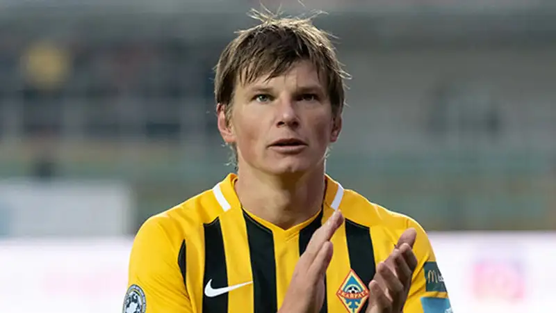 Андрей Аршавин в составе "Кайрата"
