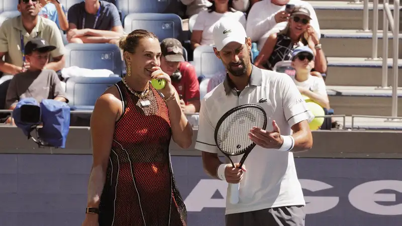 Соболенко высказалась об игре в миксе на US Open-2026 с Джоковичем