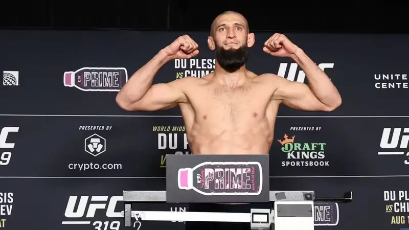 Хамзат Чимаев перед боем в UFC