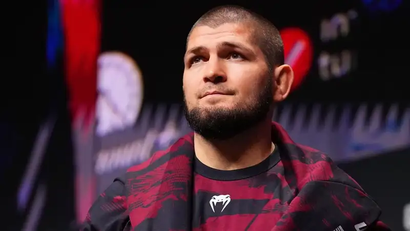 Хабиб Нурмагомедов на турнире UFC