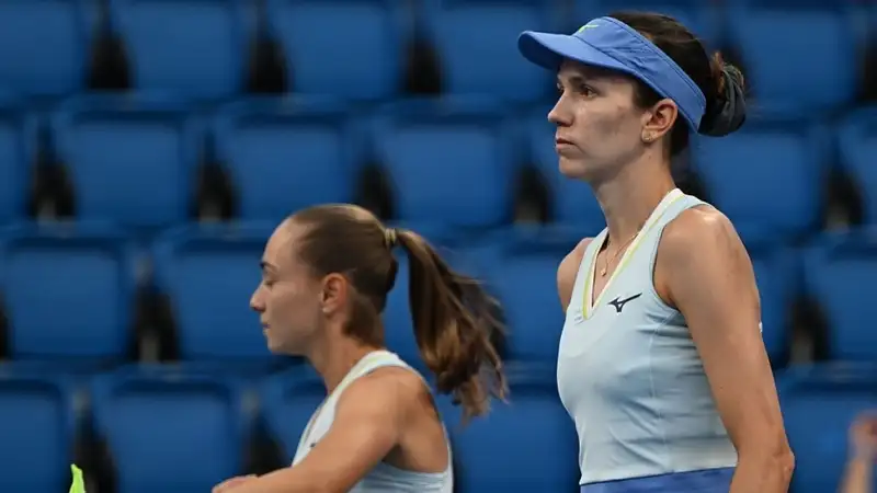 Анна Данилина и Александра Крунич на турнире WTA 500 в Монтеррее