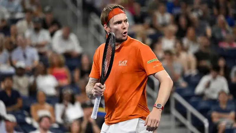 Александр Бублик на US Open
