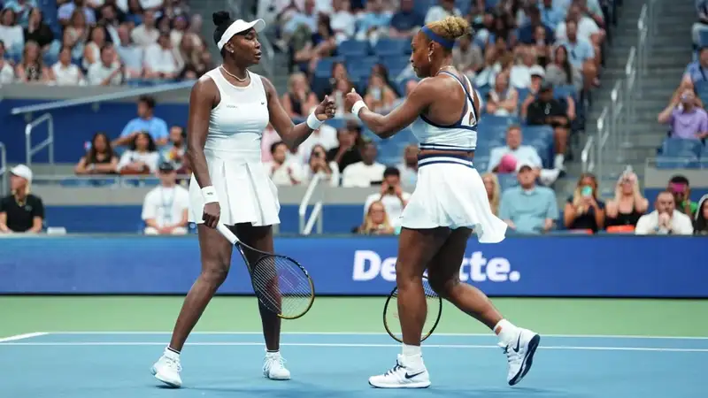Серена и Винус Уильямс на US Open-2026