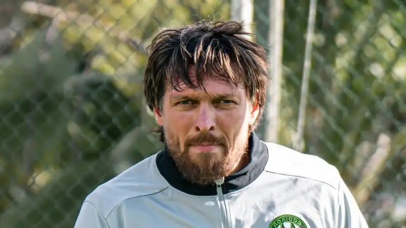 Александр Усик в составе ФК "Полесье"