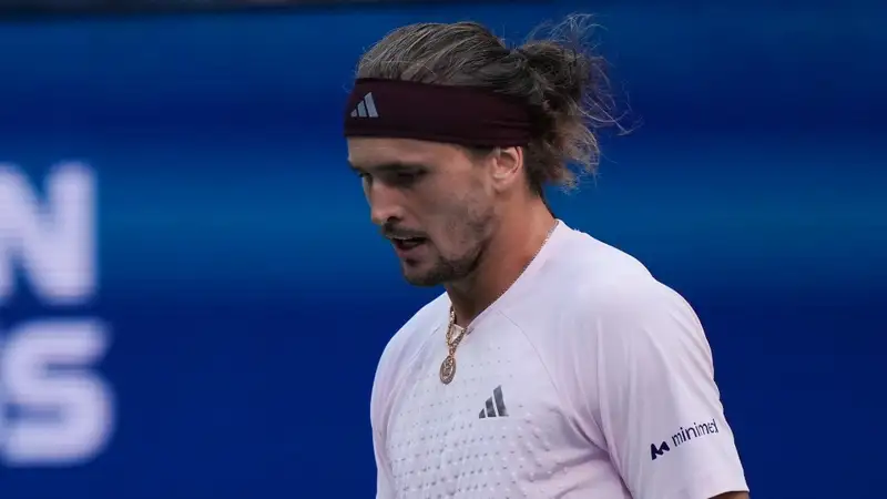 Зверев на кортах US Open