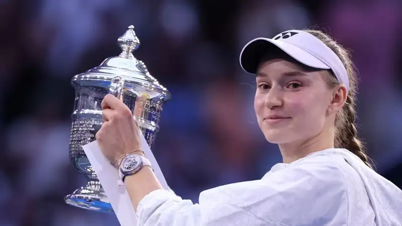 Елена Рыбакина после победы на US Open - 2026