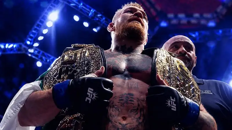 Конор Макгрегор - экс‑чемпион UFC в полулёгком и лёгком весе