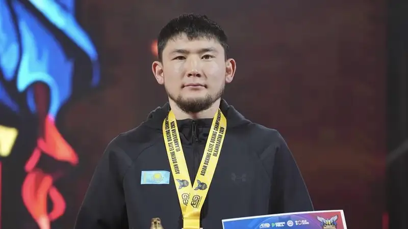Ертуган Зейнуллилн на чемпионате Азии по боксу в Монголии