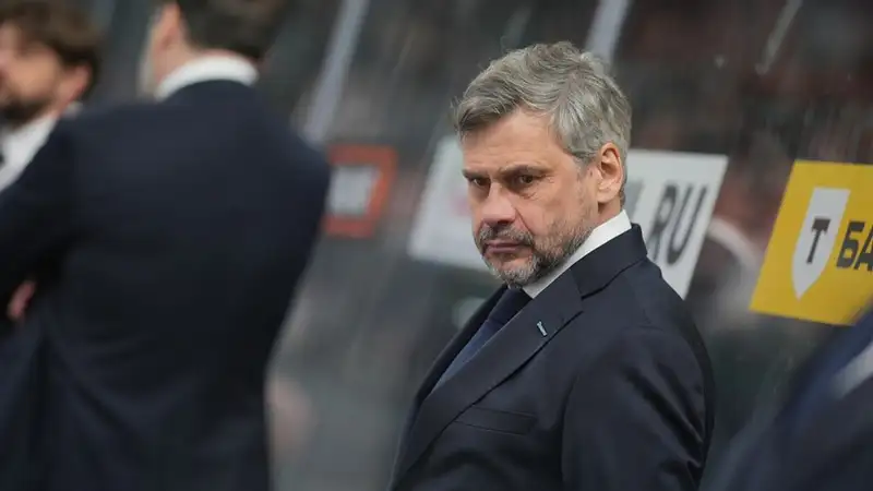 Дмитрий Квартальнов во время работы в казанском "Ак Барсе"