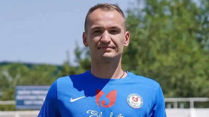 Евгений Макаренко на презентации в "Ордабасы"  