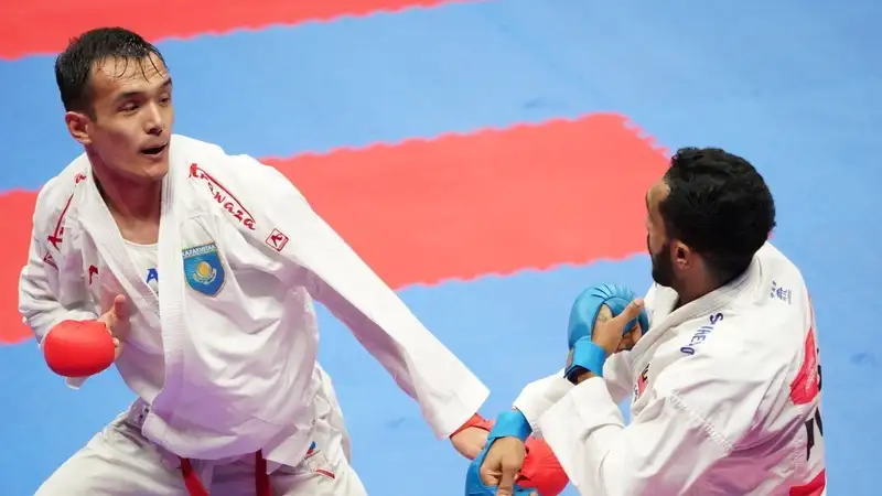 Нурканат Ажиканов проиграл в четвертьфинале Азиатских игр по карате