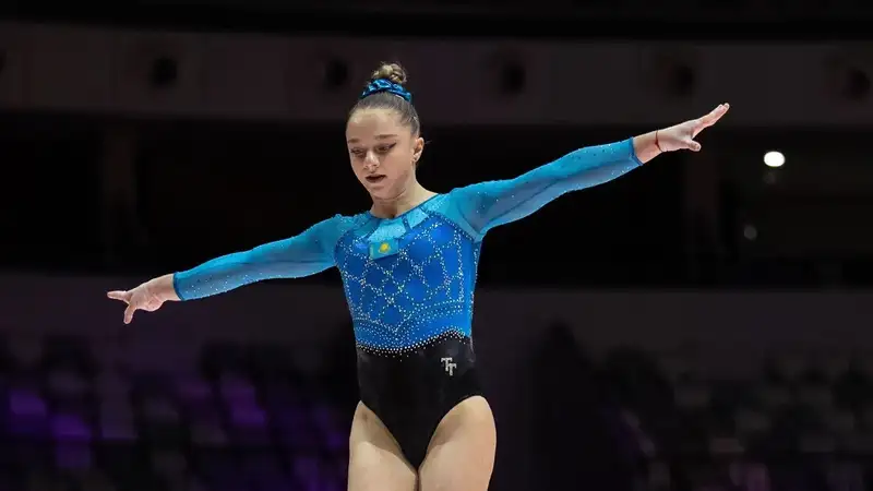 Эвелина Ежова на соревнованиях  