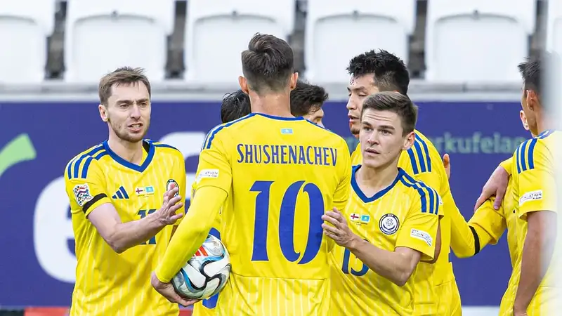 SofaScore назвал лучших игроков матча Словакия - Казахстан в Лиге наций