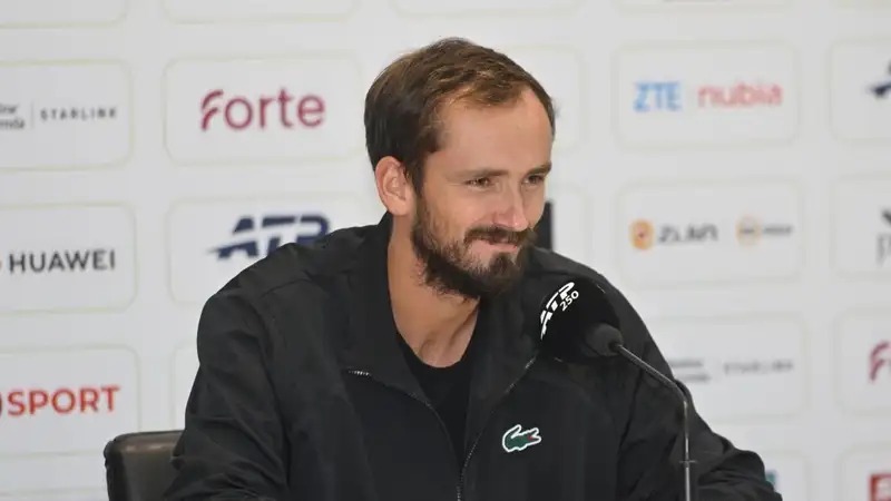 Даниил Медведев на пресс-конференции перед стартом Almaty Open-2026