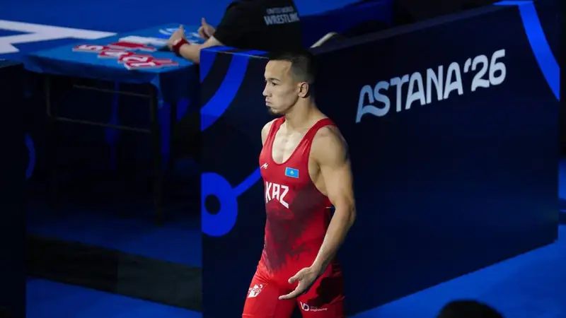 Айдос Султангали на домашнем чемпионате мира в Астане