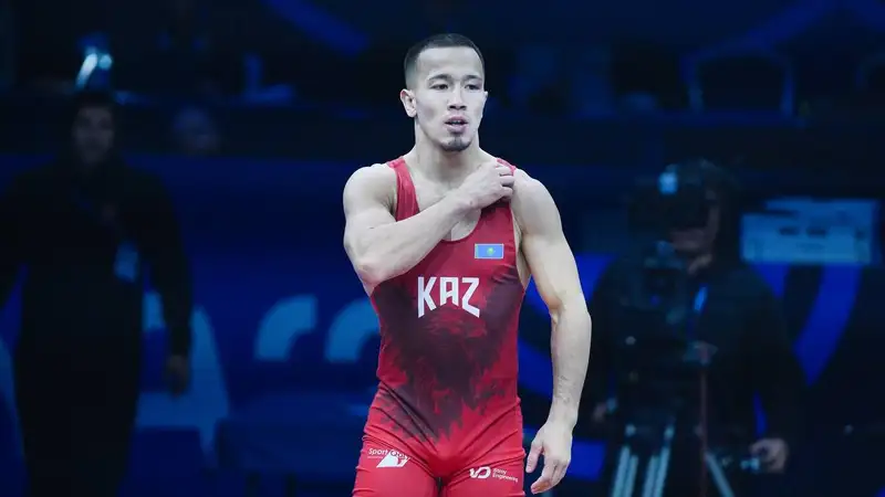Айдос Султангали на чемпионате мира в Астане